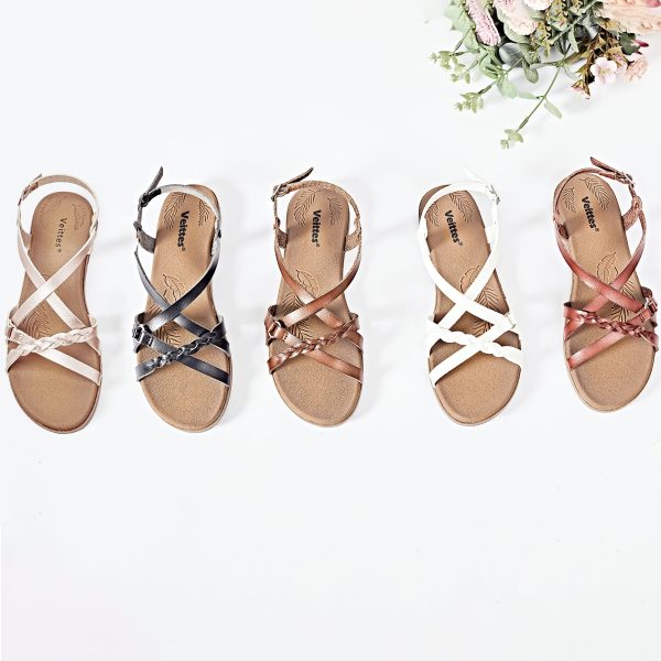 Ataiwee Women's Flat Slide Sandals