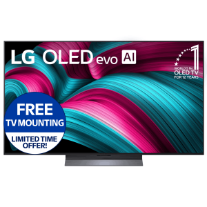 LG 65" C5 Series 4K UHD OLED evo AI Smart webOS 25 TV, OLED65C5PUA