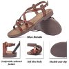 Ataiwee Women's Flat Slide Sandals